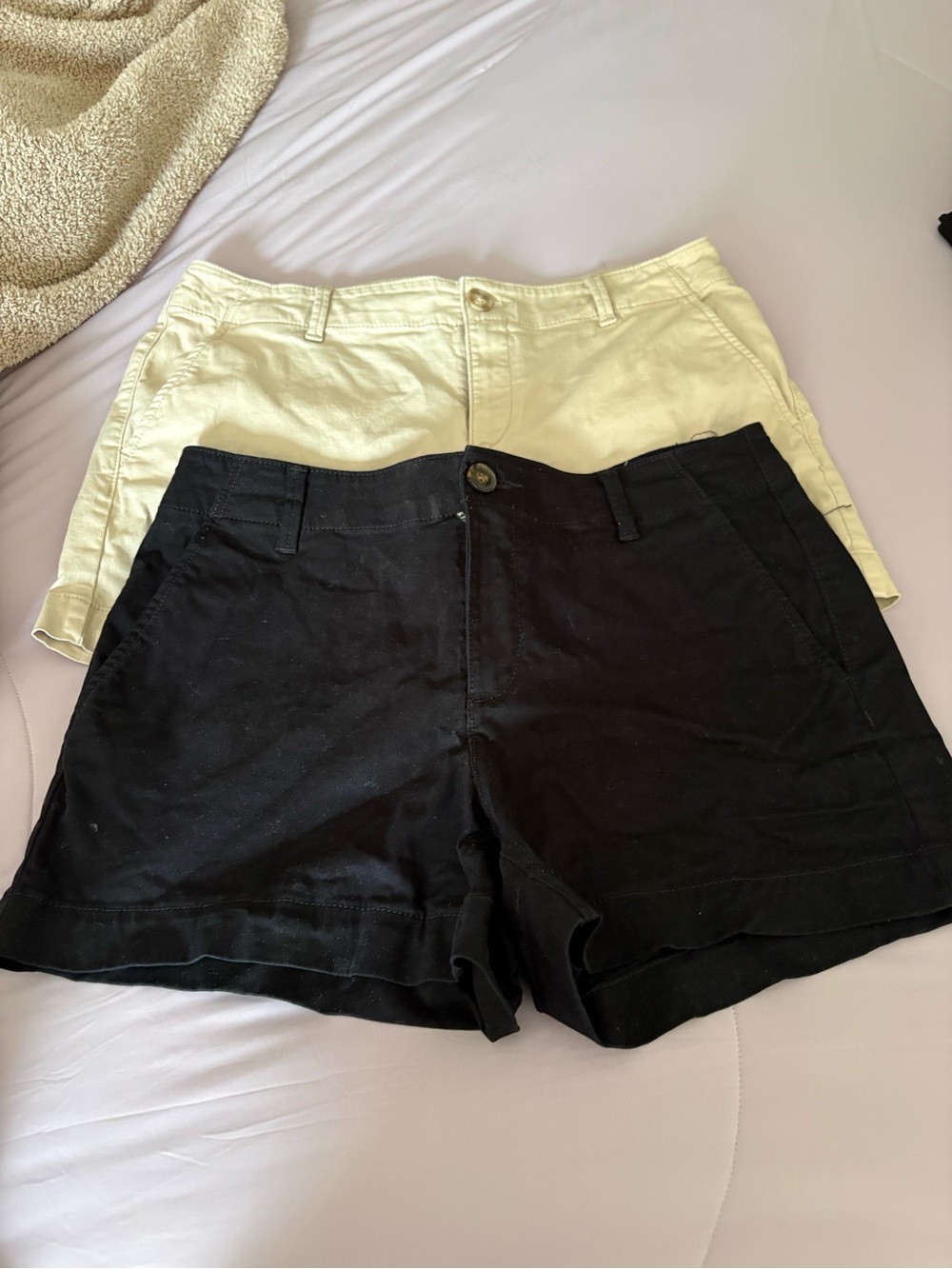 LOFT Monroe Shorts — Khaki
